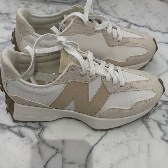 New Balance Shoes - New Balance Women's Sneakers in Cream and White